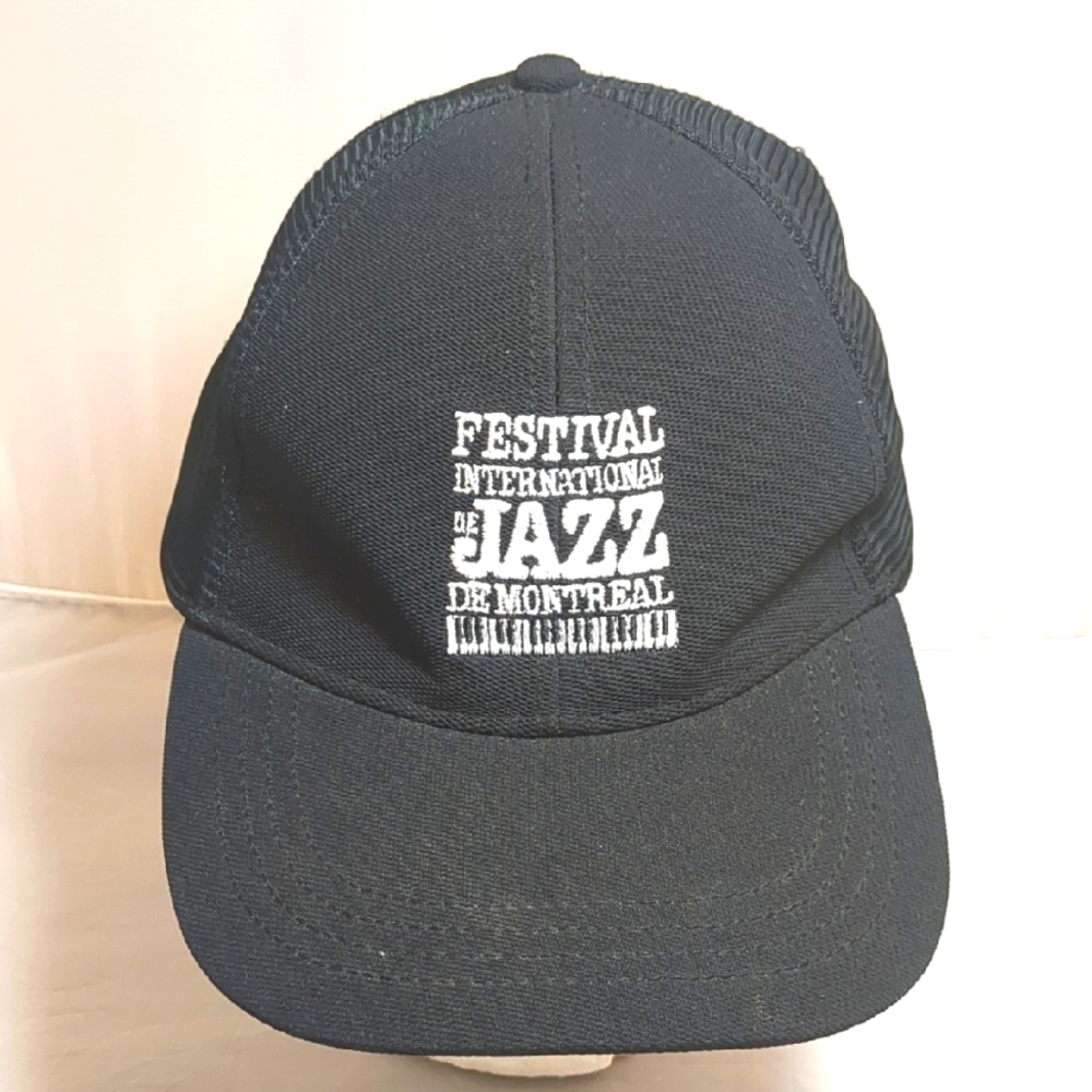 Vintage Festival International de Jazz de Montreal Black Snapback Hat Cap